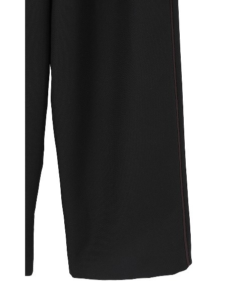 CLANE(クラネ)の「HERRINGBONE LINE PANTS(その他パンツ・レディース・ブラック・1/2/0)」の3枚目の写真
