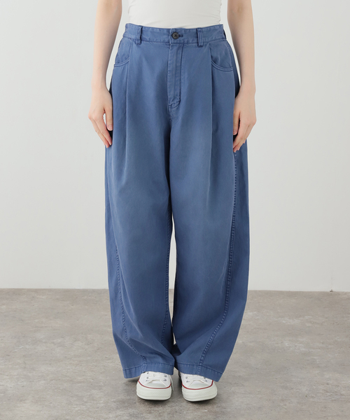 FRAMeWORK(フレームワーク)の「GARMENT DYEDカーブパンツ(その他パンツ・レディース・サックスブルー/グリーン・36/38/40)」の13枚目の写真