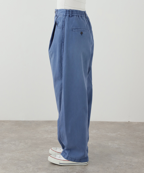 FRAMeWORK(フレームワーク)の「GARMENT DYEDカーブパンツ(その他パンツ・レディース・サックスブルー/グリーン・36/38/40)」の14枚目の写真