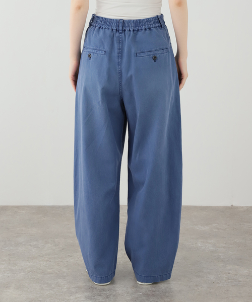 FRAMeWORK(フレームワーク)の「GARMENT DYEDカーブパンツ(その他パンツ・レディース・サックスブルー/グリーン・36/38/40)」の15枚目の写真