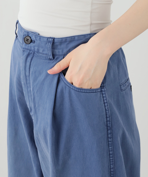 FRAMeWORK(フレームワーク)の「GARMENT DYEDカーブパンツ(その他パンツ・レディース・サックスブルー/グリーン・36/38/40)」の17枚目の写真
