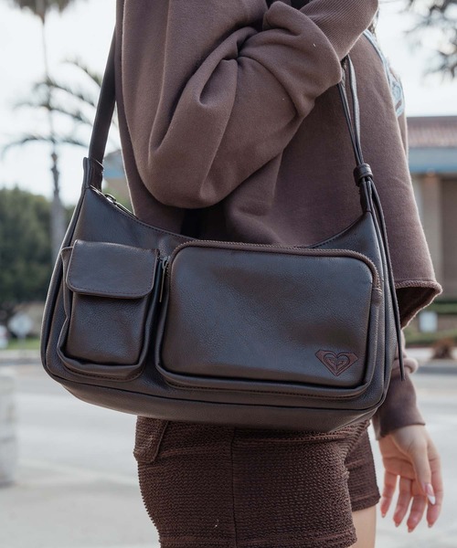 ROXY(ロキシー)の「ROXY/ロキシー ショルダーバッグ "ROXY x NANAHA BAG" RBG264609T(ショルダーバッグ・レディース・ブラック/ブラウン・FREE)」の4枚目の写真