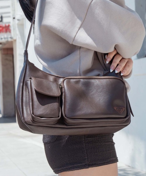 ROXY(ロキシー)の「ROXY/ロキシー ショルダーバッグ "ROXY x NANAHA BAG" RBG264609T(ショルダーバッグ・レディース・ブラック/ブラウン・FREE)」の6枚目の写真