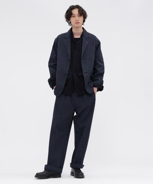 MHL.(エムエイチエル)の「WOOL COTTON TWILL(テーラードジャケット・メンズ・グレー/ネイビー・SMALL/MEDIUM/LARGE)」の17枚目の写真