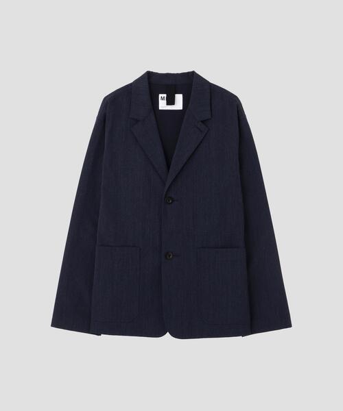 MHL.(エムエイチエル)の「WOOL COTTON TWILL(テーラードジャケット・メンズ・グレー/ネイビー・SMALL/MEDIUM/LARGE)」の19枚目の写真