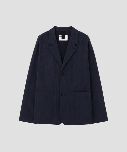 MHL.(エムエイチエル)の「WOOL COTTON TWILL(テーラードジャケット・メンズ・グレー/ネイビー・SMALL/MEDIUM/LARGE)」の9枚目の写真