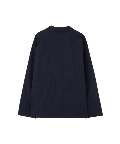 MHL.(エムエイチエル)の「WOOL COTTON TWILL(テーラードジャケット・メンズ・グレー/ネイビー・SMALL/MEDIUM/LARGE)」の10枚目の写真