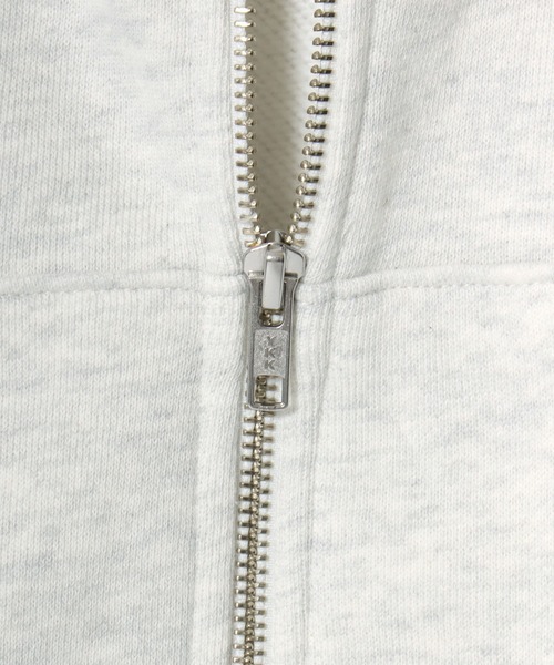 HANES(ヘインズ)の「Hanes/へインズ SWEATS SHIRO/シロ 白 ホワイト KURO/クロ 黒 ブラック MOKU/モク 杢 グレー 裏毛 無地 スウェット ジップアップパーカー フーディー/レディース メンズ(パーカー・メンズ・ブラック/グレー/ホワイト・M/XL/L)」の11枚目の写真