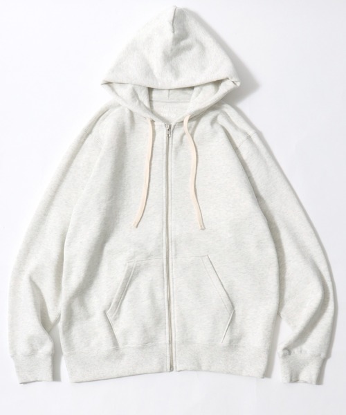 HANES(ヘインズ)の「Hanes/へインズ SWEATS SHIRO/シロ 白 ホワイト KURO/クロ 黒 ブラック MOKU/モク 杢 グレー 裏毛 無地 スウェット ジップアップパーカー フーディー/レディース メンズ(パーカー・メンズ・ブラック/グレー/ホワイト・M/XL/L)」の4枚目の写真