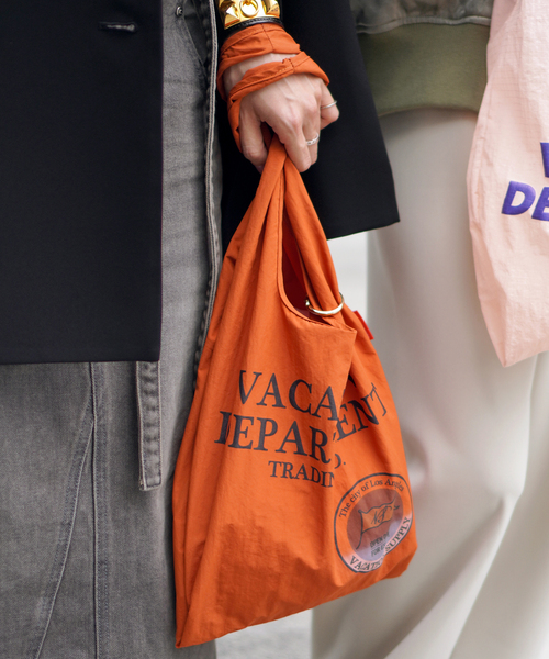 Deuxieme Classe 別注 SKIN SHOPPER トートバッグ SKIN/スキン】VACATION DEPARTMENT SHOPPER #076（トートバッグ
