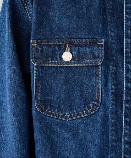 PUBLIC TOKYO（パブリックトウキョウ）の「【2026秋新作】 PUBLIC DENIM COVERALL（カバーオール・メンズ・ダークインディゴブルー/ブルー/ブラック・1/2）」の19枚目の写真