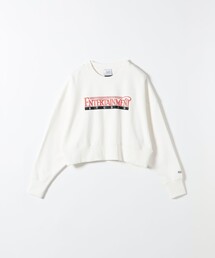 PARROTT CANVAS（パロットキャンバス）の「PARROTT CANVAS: 〈洗濯機可能〉ロゴ ショート ワイド スウェット プルオーバー（Tシャツ/カットソー）」