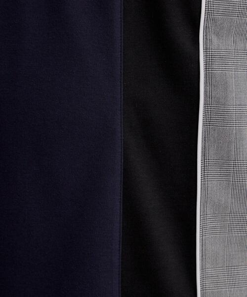 tk.TAKEO KIKUCHI(ティーケータケオキクチ)の「グレンチェック切替えカットソー(Tシャツ/カットソー・メンズ・ホワイト/ネイビー/ブラック・04/03/02)」の15枚目の写真