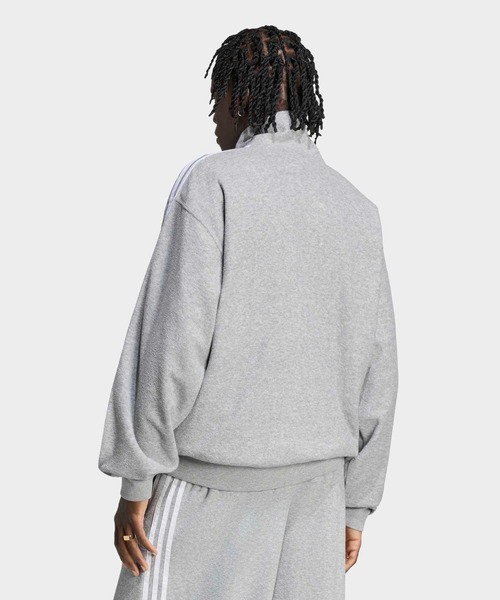 adidas（アディダス）の「ブークレ トラックトップ（ジャージ） / トラックジャケット / アディダスオリジナルス adidas Originals（ジャージ・メンズ・グレー・X-LARGE/LARGE/MEDIUM/SMALL/3XL/XX-LARGE/X-SMALL/XX-SMALL）」の2枚目の写真