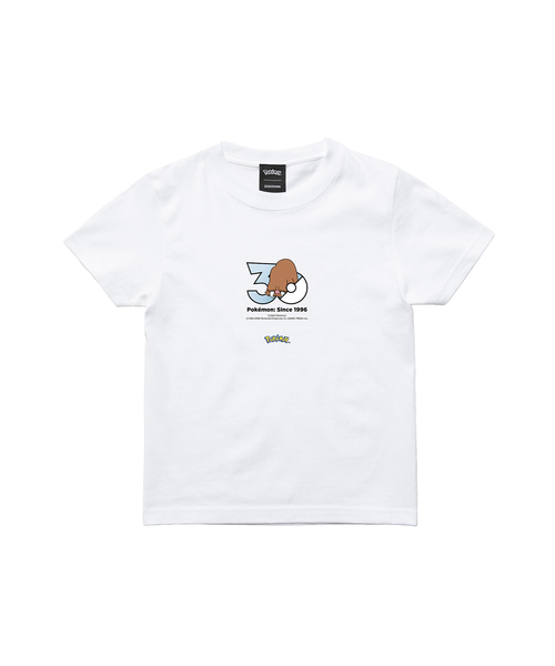 ZOZOSPOT(ゾゾスポット)の「Pokemon 30th Anniversary 1025 T-shirt 「イノムー」(Tシャツ/カットソー・レディース・ホワイト・SMALL/MEDIUM/LARGE/X-LARGE/XX-LARGE/XXX-LARGE/100cm/110cm/120cm/130cm/140cm/150cm/160cm)」の2枚目の写真