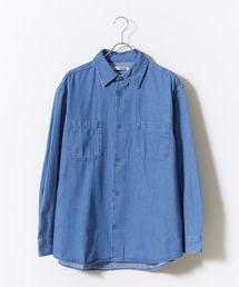 デニムシャツ カジュアル ストリート メンズライク べーシック 2026秋冬 秋服