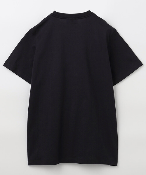 GANNI(ガニー)の「GANNI/ガニー Basic Cotton Relaxed T Teddy/ベーシック コットン リラックス Tシャツ テディーベア/A1050332(Tシャツ/カットソー・レディース・ブラック・SMALL)」の2枚目の写真