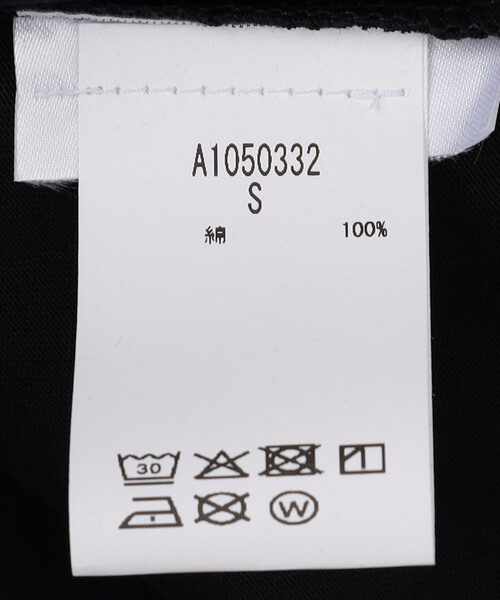 GANNI(ガニー)の「GANNI/ガニー Basic Cotton Relaxed T Teddy/ベーシック コットン リラックス Tシャツ テディーベア/A1050332(Tシャツ/カットソー・レディース・ブラック・SMALL)」の6枚目の写真
