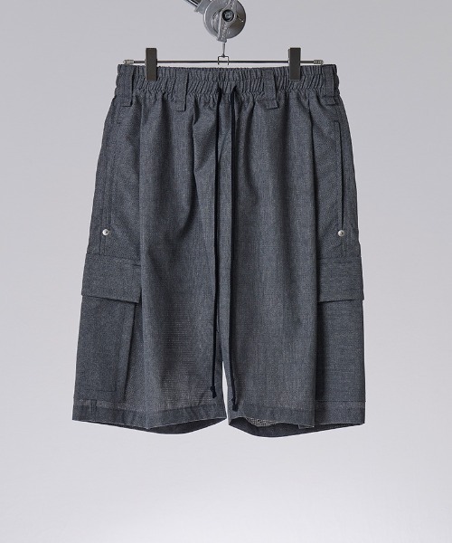 NAPE_(ネイプ)の「mp15515-THAI - CARGO-HPT カーゴショーツ(NPS-306)(その他パンツ・メンズ・ライトグレー/ブラック・4/3/2/1)」の4枚目の写真