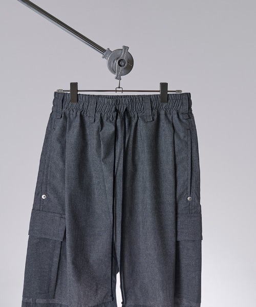 NAPE_(ネイプ)の「mp15515-THAI - CARGO-HPT カーゴショーツ(NPS-306)(その他パンツ・メンズ・ライトグレー/ブラック・4/3/2/1)」の6枚目の写真