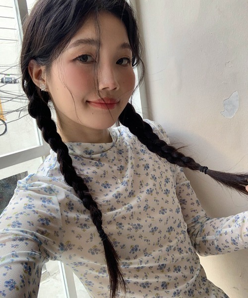 Vipoa(ヴィポア)の「フラワーシアートップス(Tシャツ/カットソー・レディース・ホワイト・FREE)」の16枚目の写真
