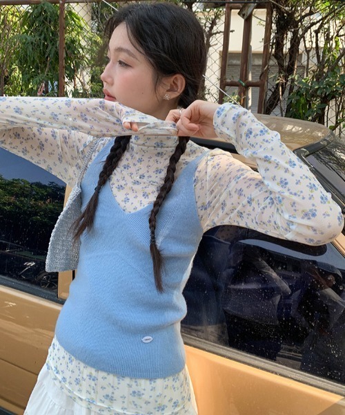 Vipoa(ヴィポア)の「フラワーシアートップス(Tシャツ/カットソー・レディース・ホワイト・FREE)」の18枚目の写真