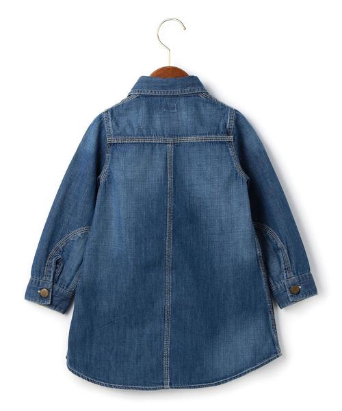 Lee(リー)の「【LEE(リー)】カバーオール ワンピース◆(ワンピース・キッズ・コバルトブルー・110cm/100cm/120cm)」の2枚目の写真