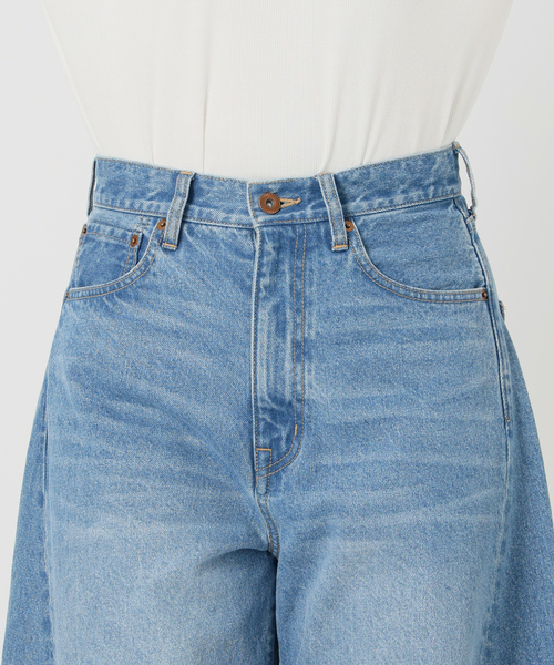 JOURNAL STANDARD(ジャーナルスタンダード)の「12oz DENIM コクーンパンツ(デニムパンツ・レディース・ブルー系その他・38/36)」の11枚目の写真