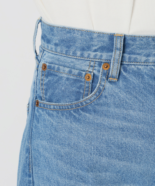 JOURNAL STANDARD(ジャーナルスタンダード)の「12oz DENIM コクーンパンツ(デニムパンツ・レディース・ブルー系その他・38/36)」の3枚目の写真