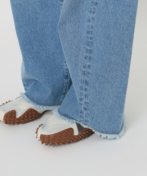 JOURNAL STANDARD(ジャーナルスタンダード)の「12oz DENIM コクーンパンツ(デニムパンツ・レディース・ブルー系その他・38/36)」の4枚目の写真