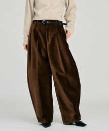 【2026Winter Pre-Order】ベルベットバレルパンツ / Velvet Barrel Pants