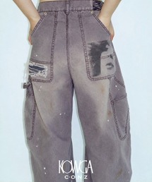 KOWGA（コウガ）の「KOWGA×duck double knee curved pants（デニムパンツ）」