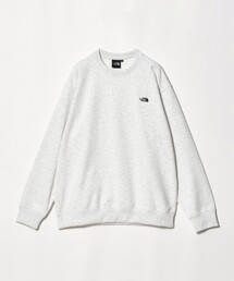【WEB限定】<THE NORTH FACE>スモール ロゴ ヘザー スウェット クルー