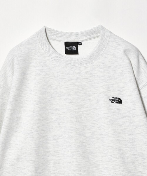 THE NORTH FACE（ザノースフェイス）の「【WEB限定】＜THE NORTH FACE＞スモール ロゴ ヘザー スウェット クルー（スウェット・メンズ・ライトグレー/ブラック・M/L/S/XL）」の10枚目の写真