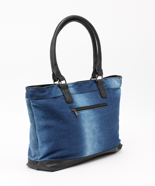 VENCEEXCHANGE（ヴァンスエクスチェンジ）の「トートBAG                      （トートバッグ・メンズ・ダークオリーブ/ブルー・FREE）」の3枚目の写真