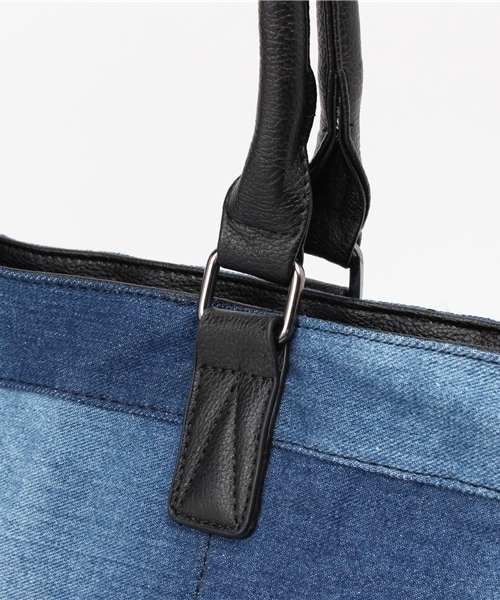 VENCEEXCHANGE（ヴァンスエクスチェンジ）の「トートBAG                      （トートバッグ・メンズ・ダークオリーブ/ブルー・FREE）」の5枚目の写真