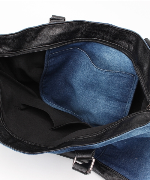 VENCEEXCHANGE（ヴァンスエクスチェンジ）の「トートBAG                      （トートバッグ・メンズ・ダークオリーブ/ブルー・FREE）」の8枚目の写真