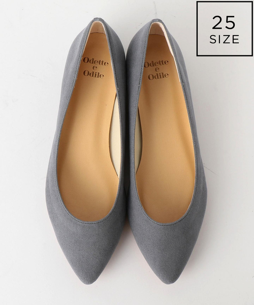 ODETTE E ODILE（オデットエオディール）の「【WEB限定】O ポインテッド CT15●↑（パンプス・レディース・ブラック/グレー/レッド/オリーブ/ネイビー/その他1/ワイン・25cm/22cm/22.5cm/23cm/24.5cm/24cm/23.5cm）」の3枚目の写真
