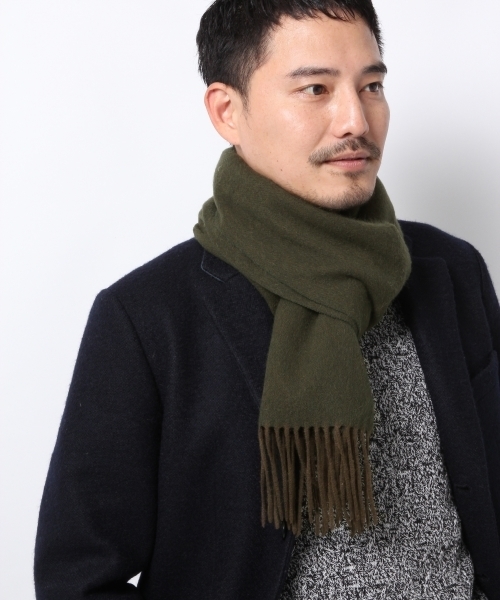 GLOBAL WORK（グローバルワーク）の「カシミヤブレンドマフラー(無地