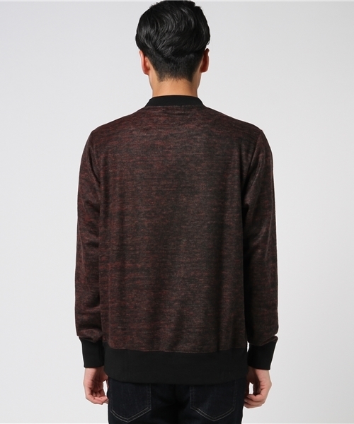 HYSTERIC GLAMOUR（ヒステリックグラマー）の「HYS WOMANジャカード SW（スウェット・メンズ・ブラック・SMALL/MEDIUM/LARGE）」の4枚目の写真