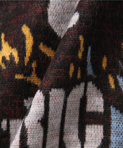 HYSTERIC GLAMOUR（ヒステリックグラマー）の「HYS WOMANジャカード SW（スウェット・メンズ・ブラック・SMALL/MEDIUM/LARGE）」の7枚目の写真