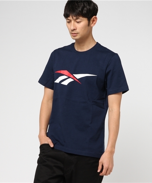 Reebok（リーボック）の「90's プリントTシャツ（Tシャツ/カットソー・メンズ・ホワイト/ライトグレー/ネイビー/ブラック・MEDIUM/XX-LARGE/LARGE/SMALL/XXX-LARGE/X-LARGE）」の4枚目の写真