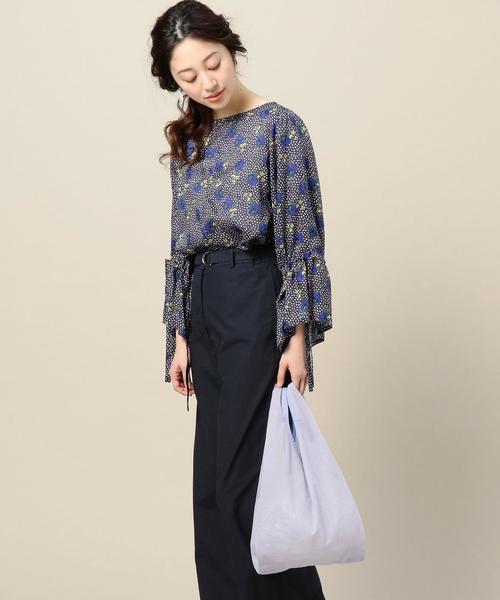 BEAUTY&YOUTH UNITED ARROWS（ビューティーアンドユースユナイテッドアローズ）の「＜BAGGU＞メッシュベイビーバッグ ◆（エコバッグ/サブバッグ・レディース・ブラック/ライラック・FREE）」の6枚目の写真