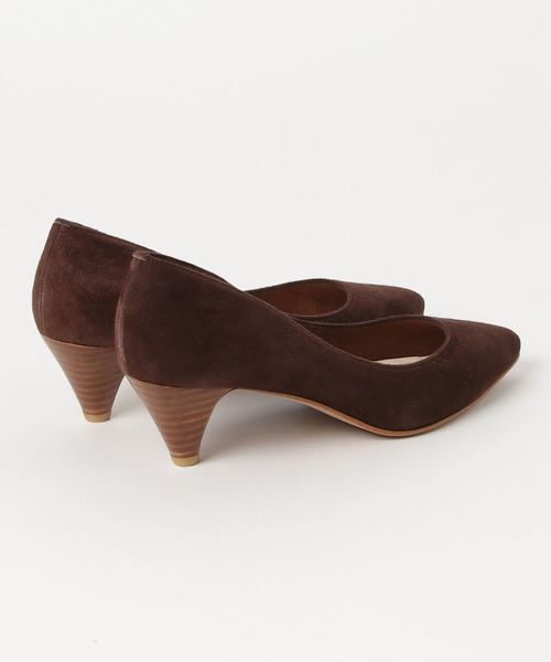 Au BANNISTER(オゥバニスター)の「ポインテッドミドルパンプス(パンプス・レディース・グレー/シルバー/ダークブラウン/ピンク・38/39/37/40/36/35)」の5枚目の写真