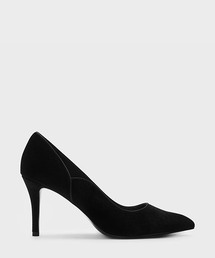 テクスチャードポインテッドパンプス / TEXTURED POINTED PUMPS