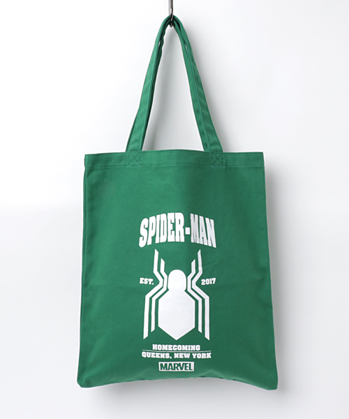 MARVEL（マーベル）の「∴WEGO/スパイダーマンコラボ カラートートバッグ（トートバッグ・レディース・ホワイト/パープル/レッド/イエロー/オレンジ/ブルー/グリーン・FREE）」の3枚目の写真