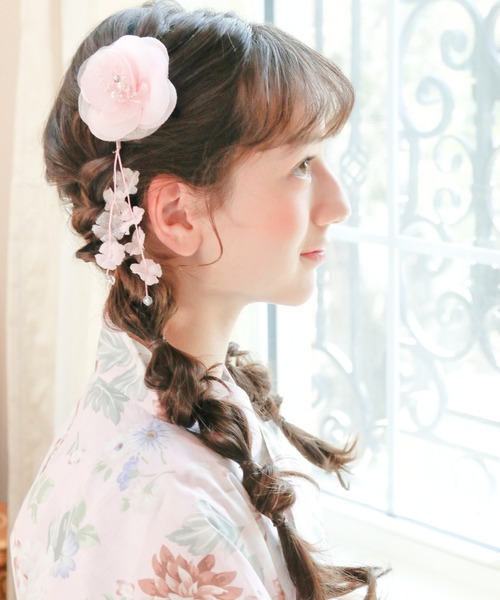 Catherine Cottage(キャサリンコテージ)の「和風髪飾り(和装小物・キッズ・イエロー/ホワイト系その他/ブルー系その他/ピンク系その他/レッド系その他/ブルー系その他2/パープル系その他4/ピンク系その他2/ピンク系その他3/ピンク/レッド/ライトホワイト/ブルー/ライラック/ブルー系その他3/ライラック系1・FREE)」の21枚目の写真