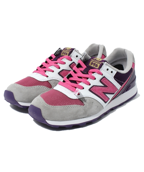 BEAMS LIGHTS Women's(ビームスライツ ウィメンズ)の「NEW BALANCE / “WR996”(スニーカー・レディース・ベージュ/レッド系その他/パープル・23/23.5/24/24.5)」の3枚目の写真