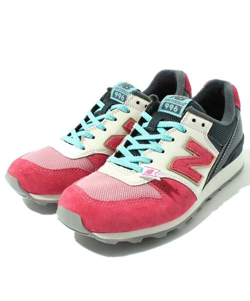 BEAMS LIGHTS Women's(ビームスライツ ウィメンズ)の「NEW BALANCE / “WR996”(スニーカー・レディース・ベージュ/レッド系その他/パープル・23/23.5/24/24.5)」の1枚目の写真