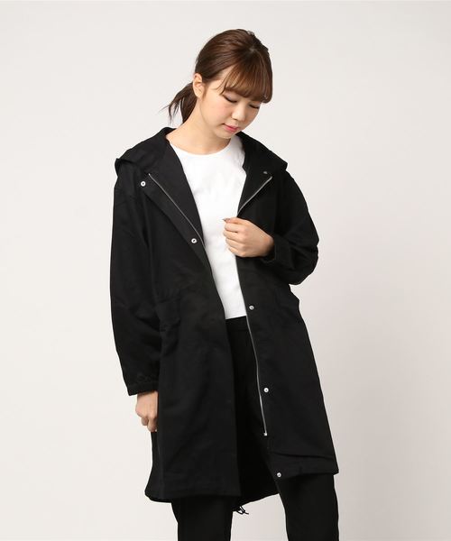 GeeRA(ジーラ)の「ルーズシルエットモッズコート(その他アウター・レディース・ブラック/カーキ/ベージュ・MEDIUM/SMALL/XX-LARGE/LARGE/X-LARGE)」の8枚目の写真